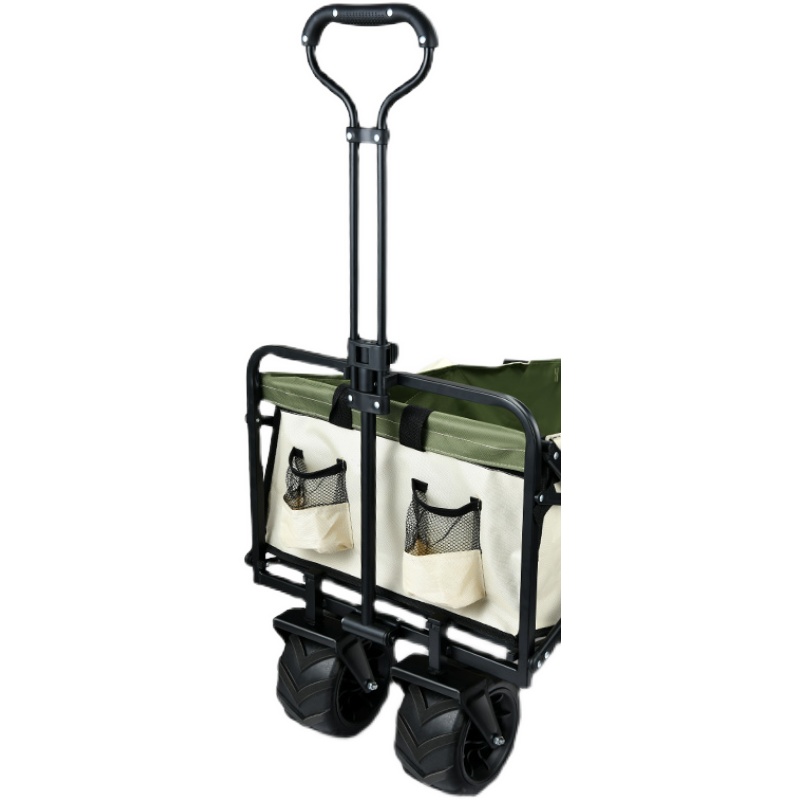 极速户外露营推c车可携式可v折叠手推车野餐营地推车小拉车大容量