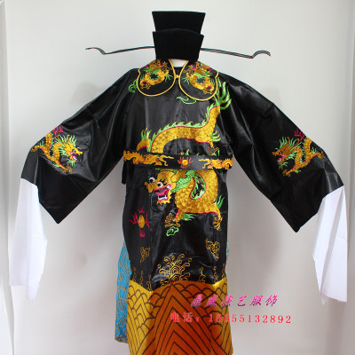 极速京剧服装戏装 戏剧包拯服装 包青天服装 演Q出服装蟒袍- 包公