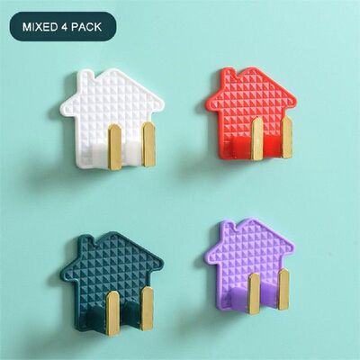 极速Strong Adhesive Hook Key Holder FreJe Punching Household