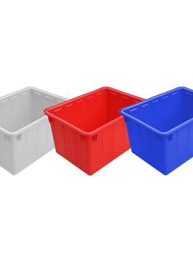 极速特大号d塑料水箱长方形150-300L加厚水产塑料箱储物整理收纳