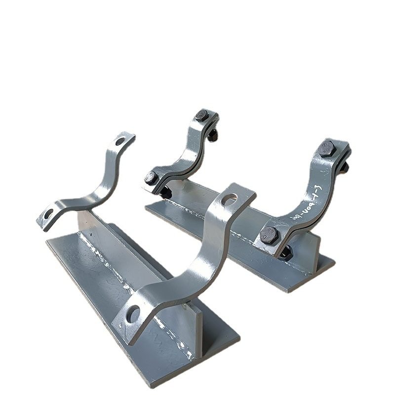 极速焊接式c管托直供J2管夹固定管托焊接式固定管托双螺栓扁钢管,基础建材,管道护角,淘宝优惠券,粉丝福利购,淘宝优惠卷