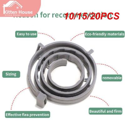 极速101520PCS Flea Anrd Tick Remover Dog Collar In Vitro