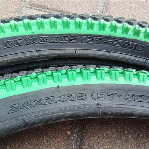 极速20寸24寸26寸内胎彩色登山车26X195轮胎配件U外胎单车2125