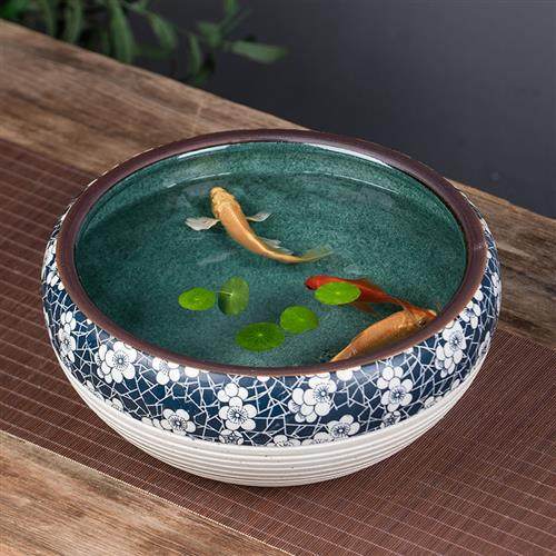 极速景德镇陶瓷鱼缸大号青花手y绘金鱼缸碗莲缸乌龟缸鱼盆家居装,宠物/宠物食品及用品,桌面缸,淘宝优惠券,粉丝福利购,淘宝优惠卷