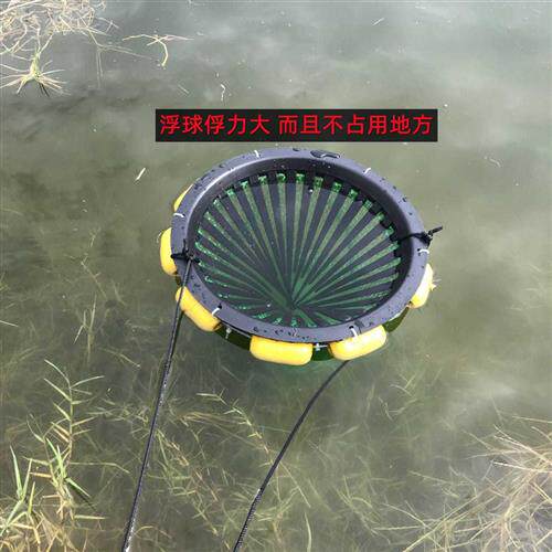 极速潜水专用网兜水下鱼护可携式赶海螃蟹螺丝网R野钓装虾倒须防