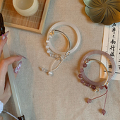 琉璃手镯女款 国风美 高级感水晶手串精致清冷感国潮手饰 新中式