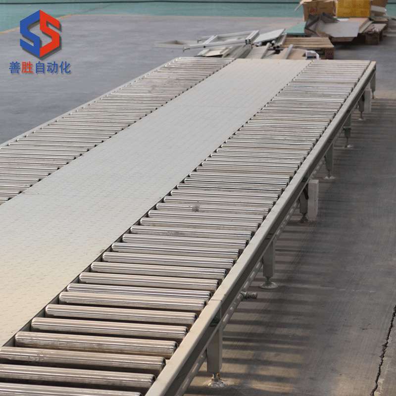 定制动力滚筒输送线不锈钢滚筒线传送机流水线手推式无动力滚筒线