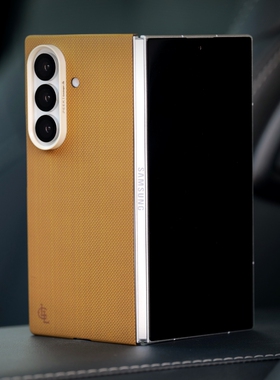 LLC适用三星Galaxy Z Fold7/Flip7/W26凯夫拉磁吸ZYLON纤维手机壳