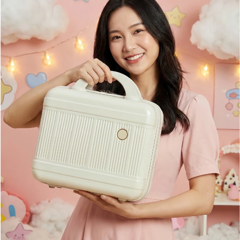 小型手提箱子小行李箱化妆包收纳伴手礼品包装箱旅行可套拉杆14寸