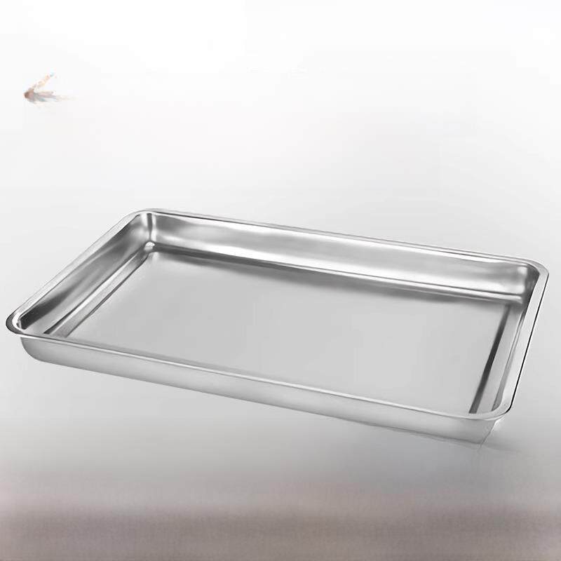 志高专用食堂蒸饭柜配件蒸箱配件不锈钢长方形蒸盘有孔无孔餐盘子