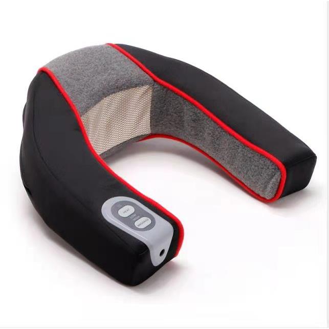 出波兰U型枕颈椎护颈枕旅行坐车便携靠枕电动按摩U形枕办公午睡枕