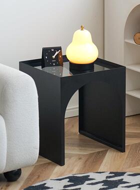 铁梵铁艺沙发边几边桌客厅迷你小茶几创意床边桌床边桌子网红角几