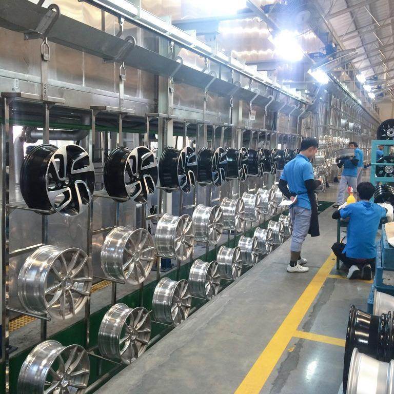 国产新能源汽车轮毂全自动喷漆线设备汽车零部件自动化涂装线厂家,机械设备,涂装设备,淘宝优惠券,粉丝福利购,淘宝优惠卷