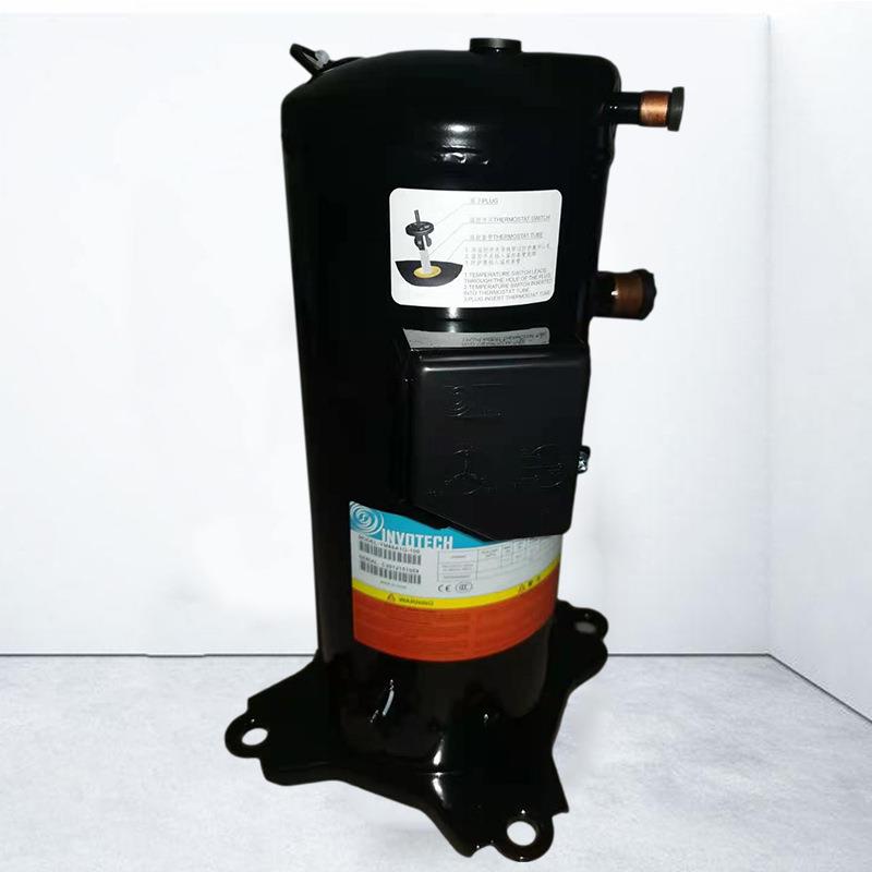 英化特5匹中温涡旋原装机YM86A1G-100，走R22冷媒，蒸发温度-15℃