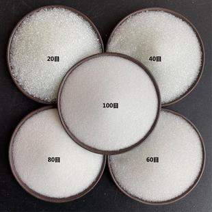 玻璃微珠喷砂抛光透明玻璃微珠研磨玻璃丸道路标线反光玻璃微珠