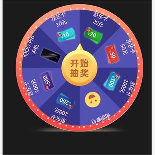 0791 jQuery lottery制作大转盘抽奖活动HTML模板源码抽奖源码