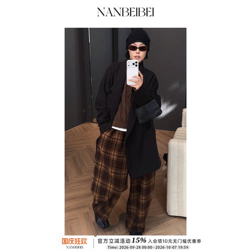 '绞花毛衣'高领针织衫女