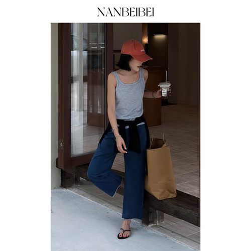夏季直筒裤时尚休闲女装裤子