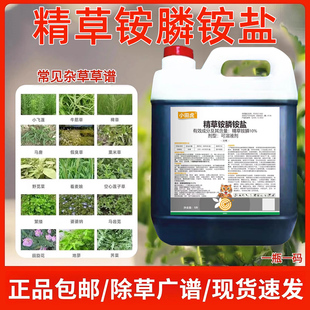 精草铵磷铵盐除草烂根剂一扫牛筋草水花生克星烂根剂果园除草剂
