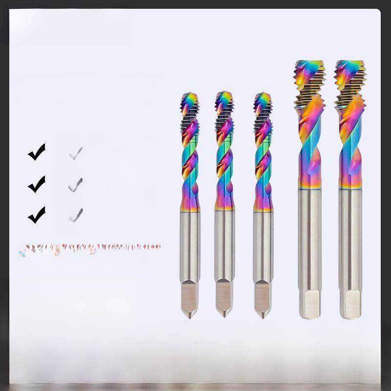 Zg机234568 M12 14 16铝专用攻丝M1M扁头短刃铝螺旋彩色涂层,3C数码配件,USB多功能数码宝,淘宝优惠券,粉丝福利购,淘宝优惠卷