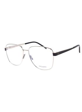 YSL/圣罗兰 字母交织铰链复古金属系列矩框款女士光学眼镜SL M134
