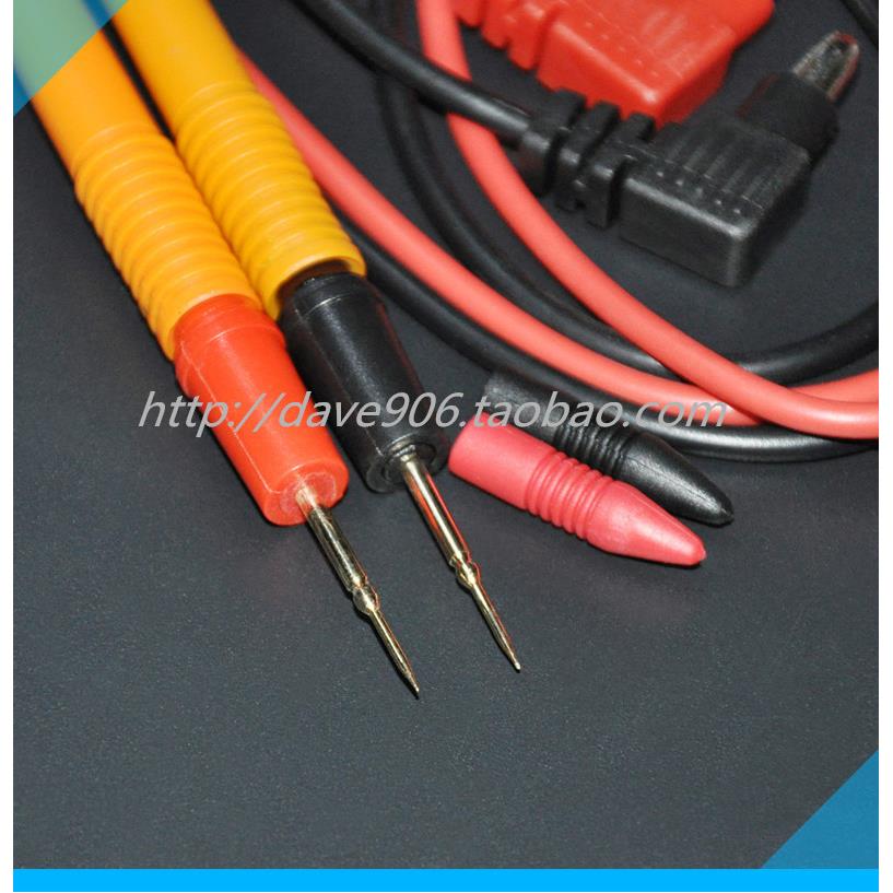 适用于优利德表 胜利华谊万能表钳形表测试仪 金色特尖万用表表笔