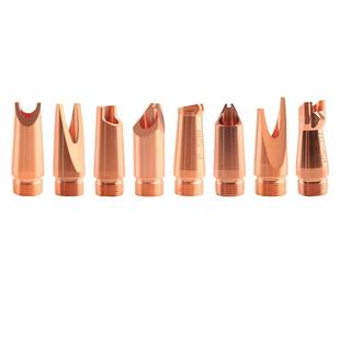 风冷桓日手持激光焊机铜嘴万顺兴款 创鑫保护镜 M11喷嘴阴阳角焊咀