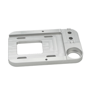 4040型材皮带输送机配件调速电机安装板滚筒固定板一体可双向安装