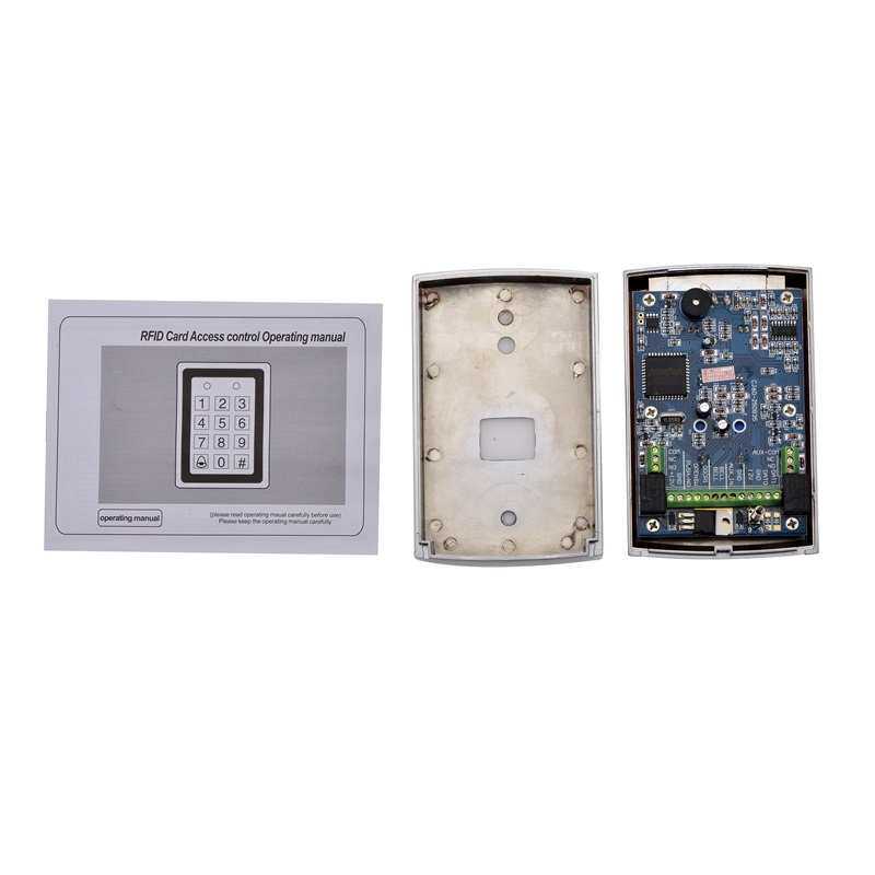 门禁系统刷卡密码玻璃门铁门木门金属外壳门禁控制器带夜光门禁机