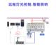 50A大电流网口485灯光控制定时光控智能照明模块开关led灯12 6路
