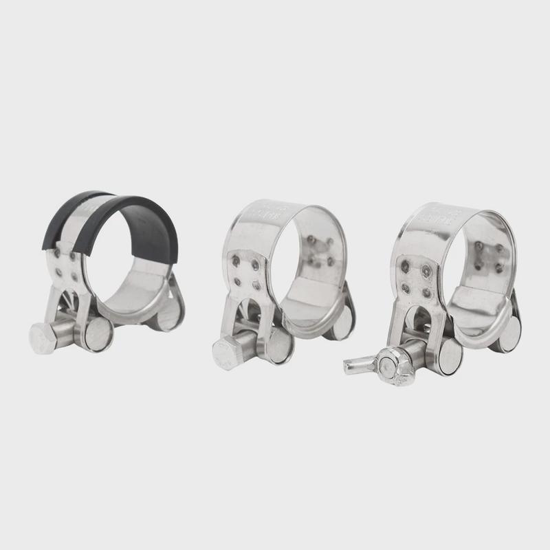 T型强力不锈钢喉箍加宽加厚抱箍汽车进气管胶管加强紧固件卡子扣