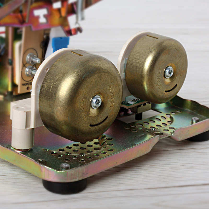 比特老式仿古电话机复古机械振铃声红色保密时尚创意座机古董坐机