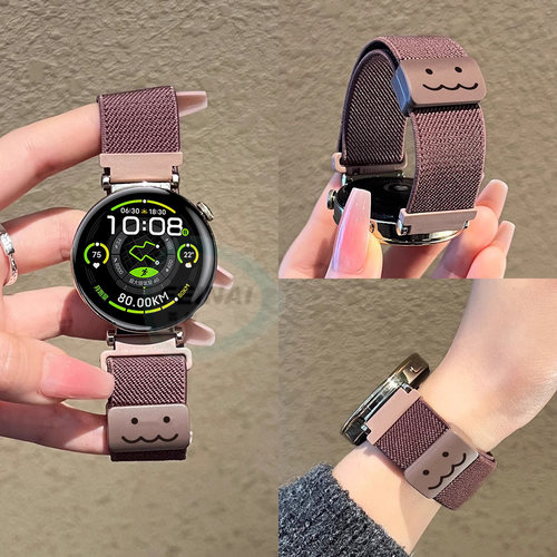 适用于vivo Watch5/3手表表带WATCH 3新款iQoo涂鸦磁吸编织腕带智能运动手表VIVOWATCH编织替换带尼龙透气