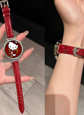 适用于小米手表s4 41mm真皮表带新款鳄鱼纹watchs4sport表链S3皮质color2运动智能s2腕带s1时尚男女替换新年