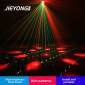 KTV包房七彩灯氛围效果舞台灯光声控镭射激光蹦迪闪光旋转魔球灯