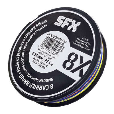 21新款Sufix梭飞士SFX 8X进口原丝8编强拉力远投型耐磨增强PE线