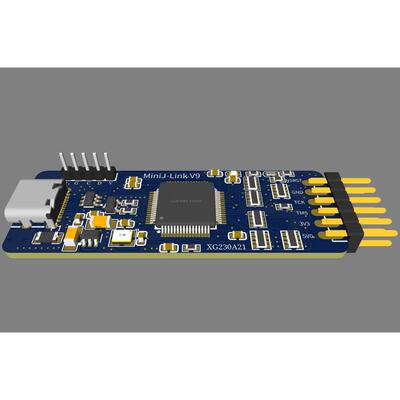Mini JLink V9仿真器STM32烧录器 自带带串口 替代jlink ob烧录器