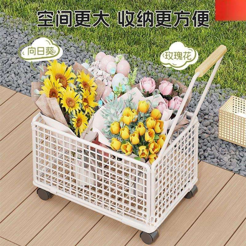 户外露营推车摆摊小推车可折叠野餐营地车越野小拉车