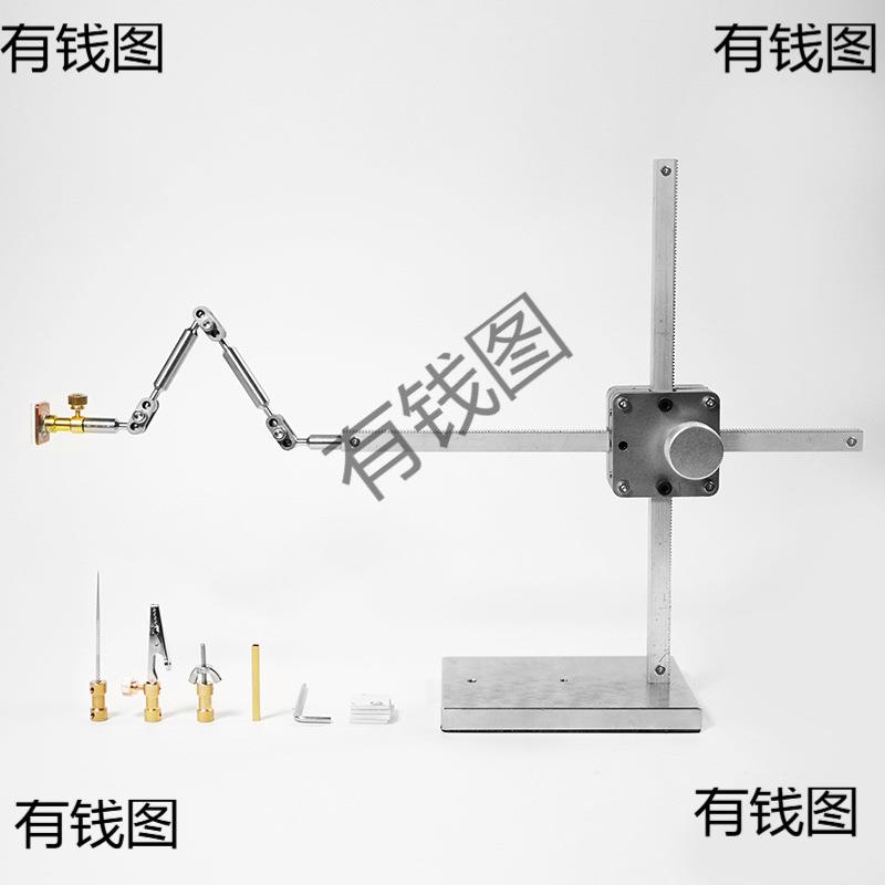 /XY轴升降支架定格动画拍摄万向支架 款人偶固定器臂长50