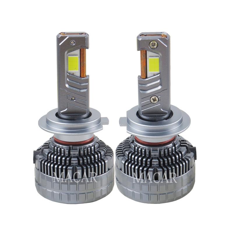 工厂现货汽车led大灯灯泡功率新H7三铜管12V240Wled车灯汽车led灯