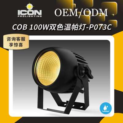 100W户外防水LED帕灯白光冷白光投光灯舞台演出婚庆酒吧KTV聚光灯