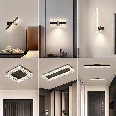 玄关过道灯现代简约壁灯大气轻奢高级感全光谱护眼灯