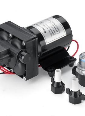 自吸泵3GPM55psi 12/24V房车游艇微型静音电动隔膜泵高扬程吸程