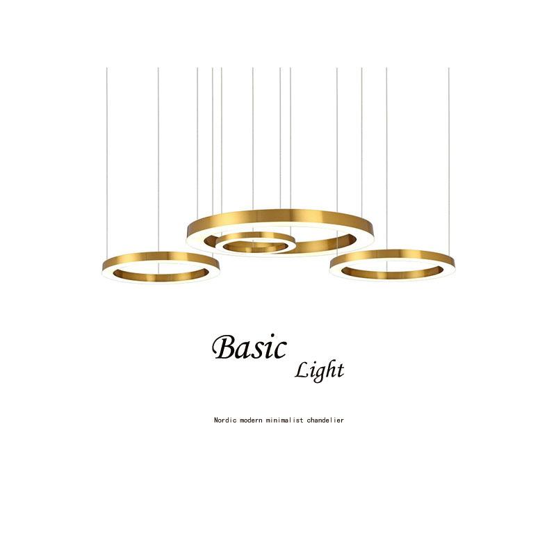 现代简约高端设计师不锈钢酒店工程圆形吊灯节能轻奢星空艺术