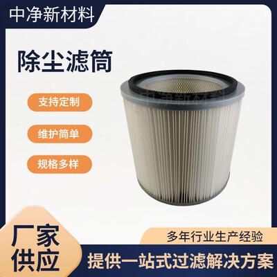 中净新材料 350X240X320空气除尘滤筒 自洁式过滤器除尘滤筒