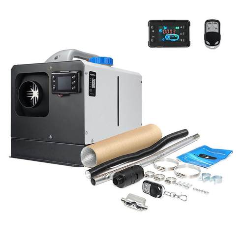 12V 5KW驻 燃油空气加热器 柴油暖风机柴暖货车汽车家用一体机