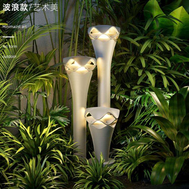 LED压铸草坪灯室外防水别墅花园景观灯园林草地灯户外家用庭院灯