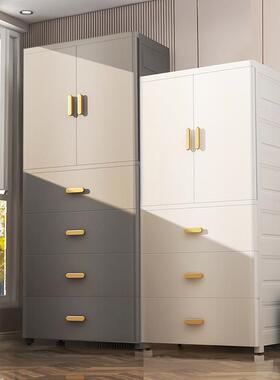 2U8K70CM宽哑光宝宝衣柜收纳柜新生婴儿小衣橱儿童柜子女孩衣服挂