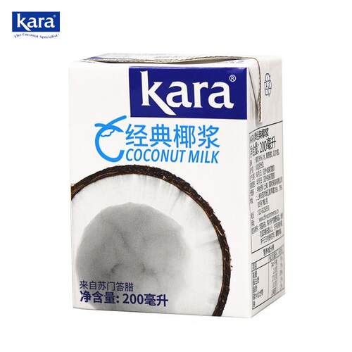 卡拉佳乐经典椰奶200ml原装进口椰奶椰奶西米奶茶甜品专用原料