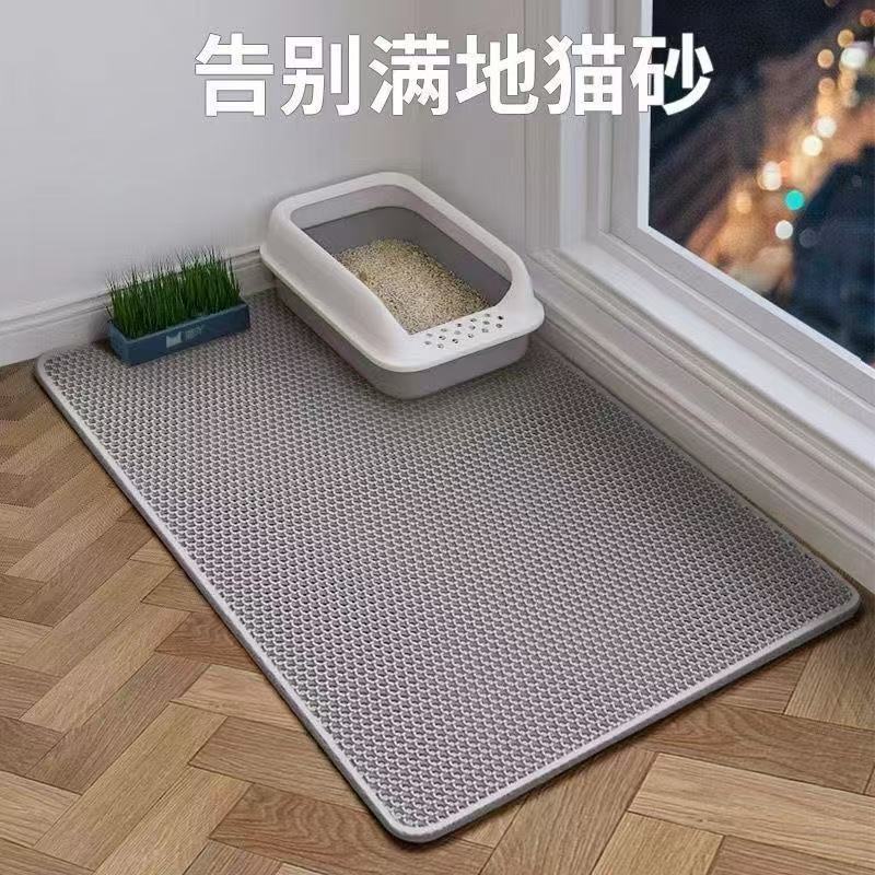 双层超大加厚猫砂垫防漏